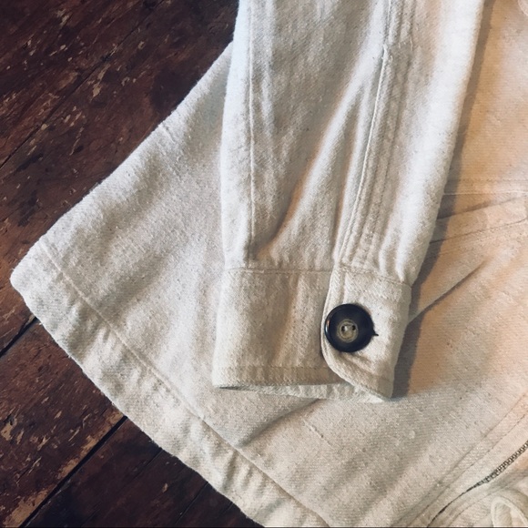 𝐕𝐈𝐍𝐓𝐀𝐆𝐄 Linen & Denim Jacket - Picture 4 of 9